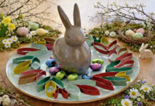 Frühling Ostern Bastelprojekt Toilettenpapierrolle