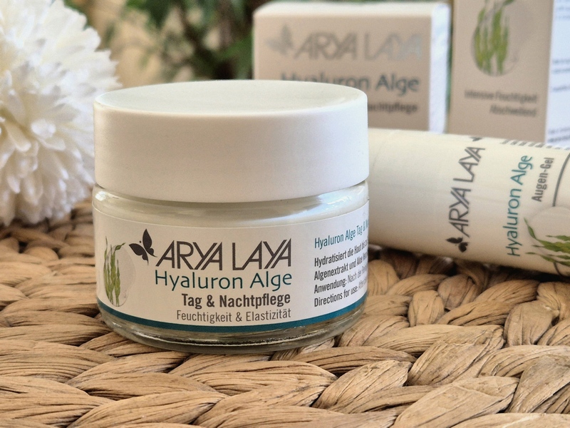 Arya Laya Naturkosmetik Hyaluron Alge Tag und Nachtpflege