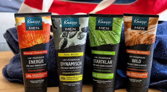 Kneipp Men 3 in 1 Pflegeduschen Energie, Dynamisch, Startklar und Wild