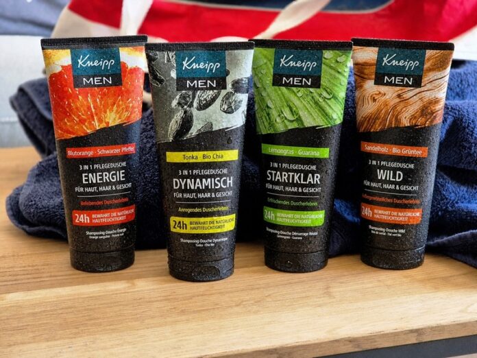 Kneipp_Men_Pflegeduschen_3_in_1_A Kneipp Men 3 in 1 Pflegeduschen Energie, Dynamisch, Startklar und Wild