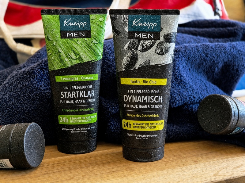 Kneipp Men 3 in 1 Pflegeduschen Startklar und Dynamisch