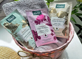 Streichelzarte Haut statt Schrubbel-Alarm ~ die milden Creme-Öl-Peelings von Kneipp Kneipp Creme Öl Peeling